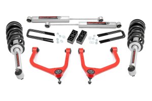 GMC Sierra 1500 Suspension Lift Kit - Rough Country - 3.5 Inch Lift Kit | N3 Struts - '19-'24